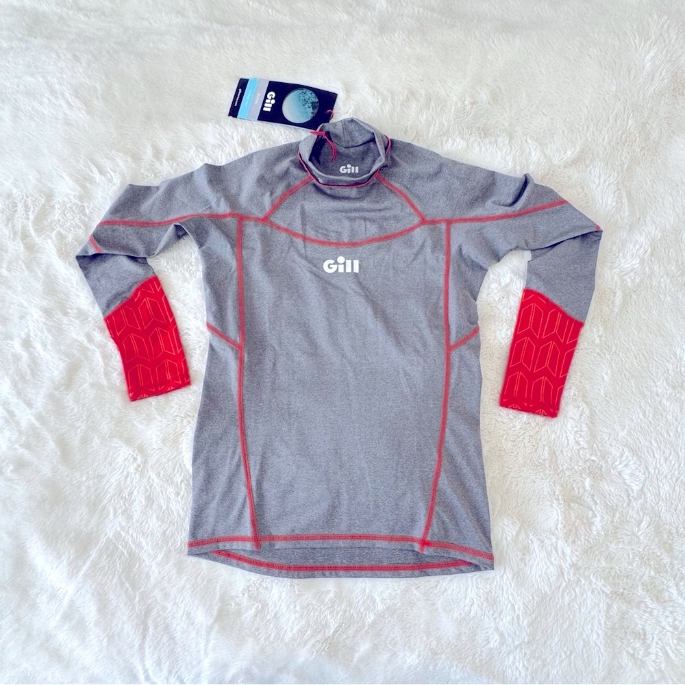 NWT Gill Marine Pro Rash Vest Long Sleeve Junior Large